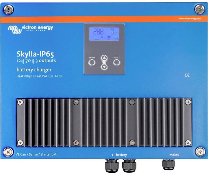 Productafbeelding Victron Energy Skylla IP65 12/70 (3) 120-240V (12V, 70 A)