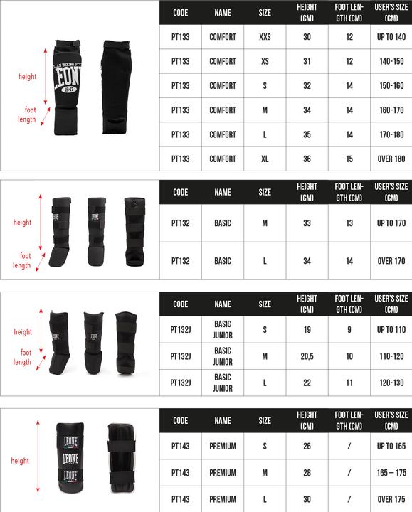 Produktbild Leone Schienbeinschutz Confort DNA PT134 (L)