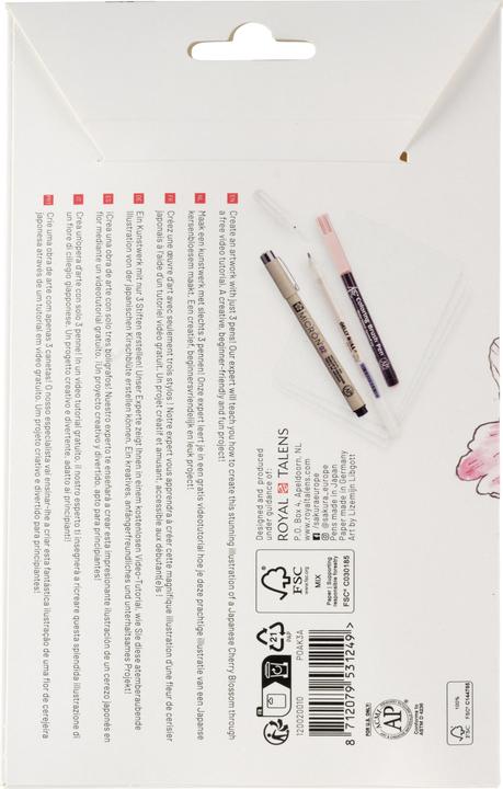 Productafbeelding Sakura Kreativ Kit (Kersenbloesem, 3x)