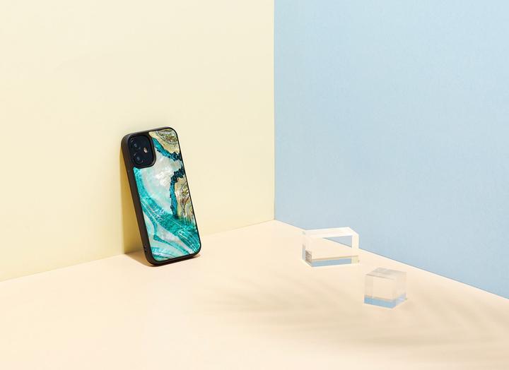 Produktbild Ikins case for Apple iPhone 12 mini aqua agate (Apple iPhone 12 mini)