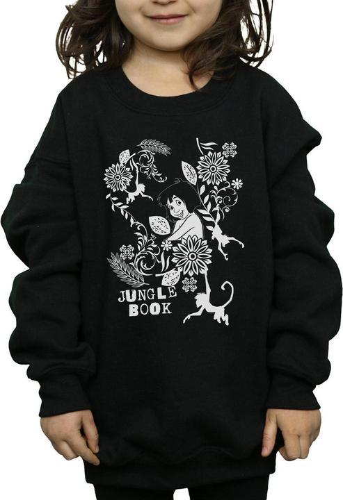 Actual product image Disney Girls The Jugle Book Mowgli Tale Sweatshirt (140, 146)