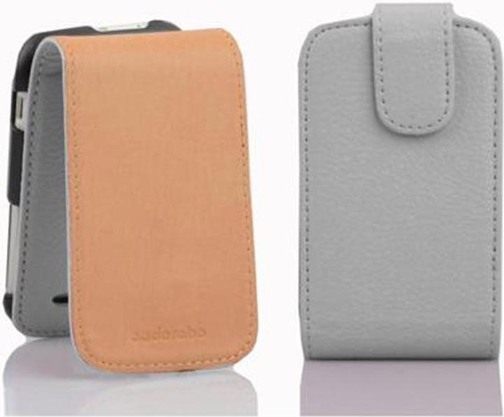 Produktbild Cadorabo Flip mit Struktur Cover (HTC Wildfire S)