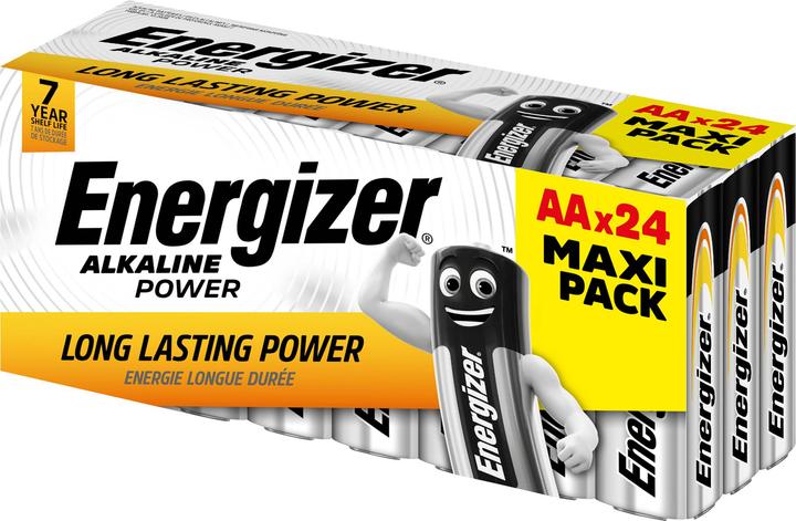 Energizer L'énergie alcaline (24 pcs, AA / LR6 / LR06 / Mignon / R6 / R14505, 2700 mAh)