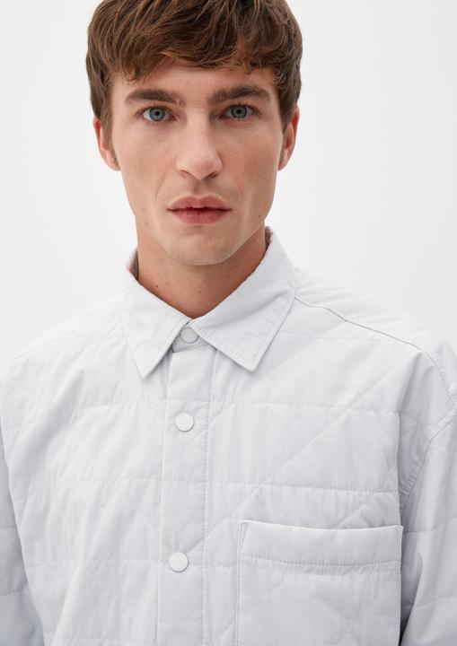 Produktbild s.Oliver Hemd Relaxed: Overshirt mit Steppung (L)
