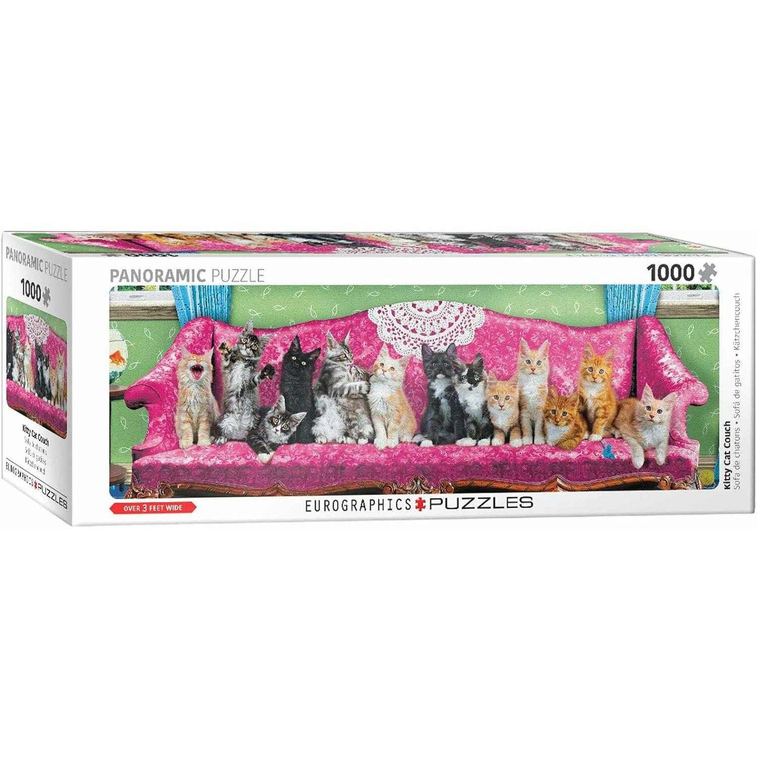 Eurographics Kätzchen Couch (1000 Teile)