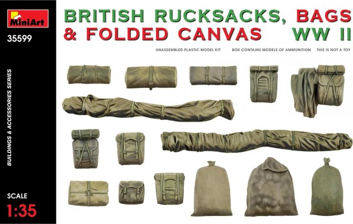Produktbild Mini art British Rucksacks,Bags&Folded Canvas WW2