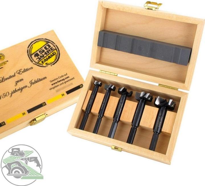 Immagine prodotto Famag Forstner-Bohrer-Satz (15 mm, 20 mm, 25 mm, 30 mm, 35 mm)