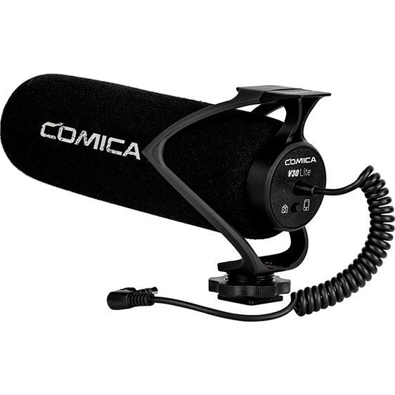 Thumbnail - Comica Super Cardioid Condenser Shotgun Microphone(Black), Mikrofon