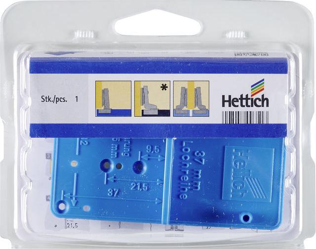 Actual product image Hettich Ankrn-Schablone (Perforated plate, 1 pcs.)