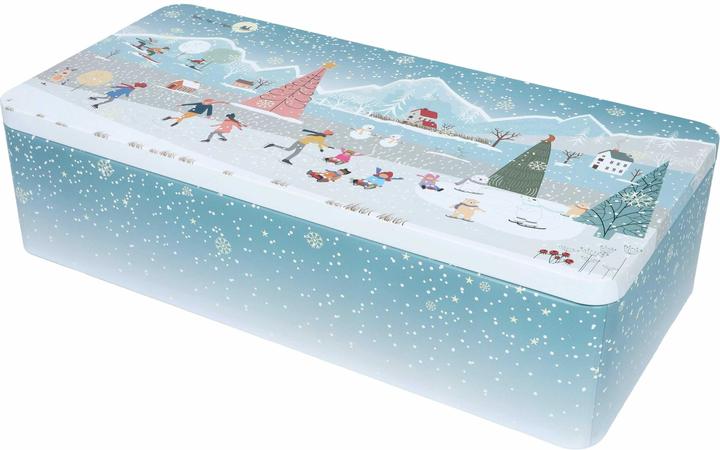 Immagine prodotto Birkmann Scatola per biscotti Winter Wonderland XXL 40 cm x 20 cm x 9 cm