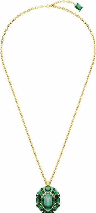 Produktbild Swarovski Millenia Halskette Verschiedene Schliffe Grün Gold (Swarovski Metall, 80 cm)