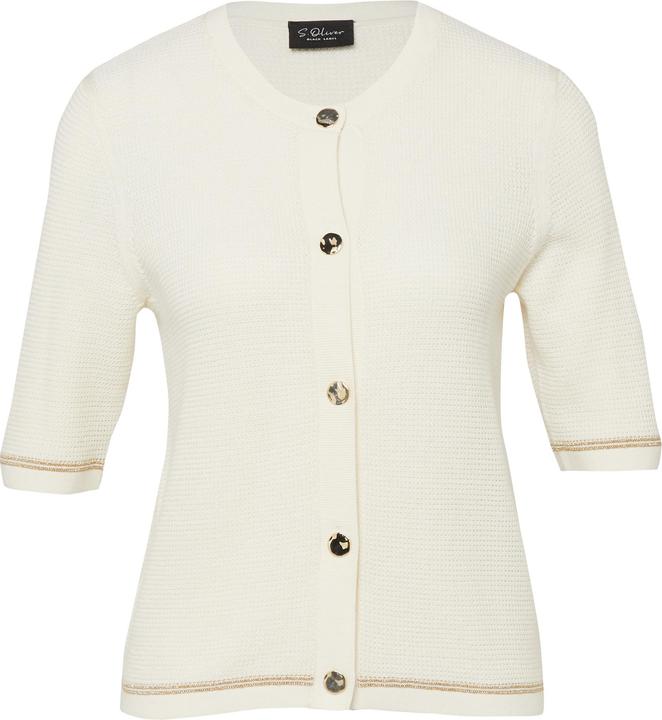 Produktbild s.Oliver Strickjacke mit Glitzergarn und Strukturmuster (40)