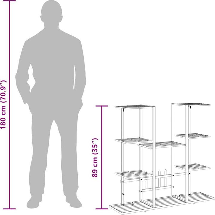 Image du produit vidaXL Blumenständer