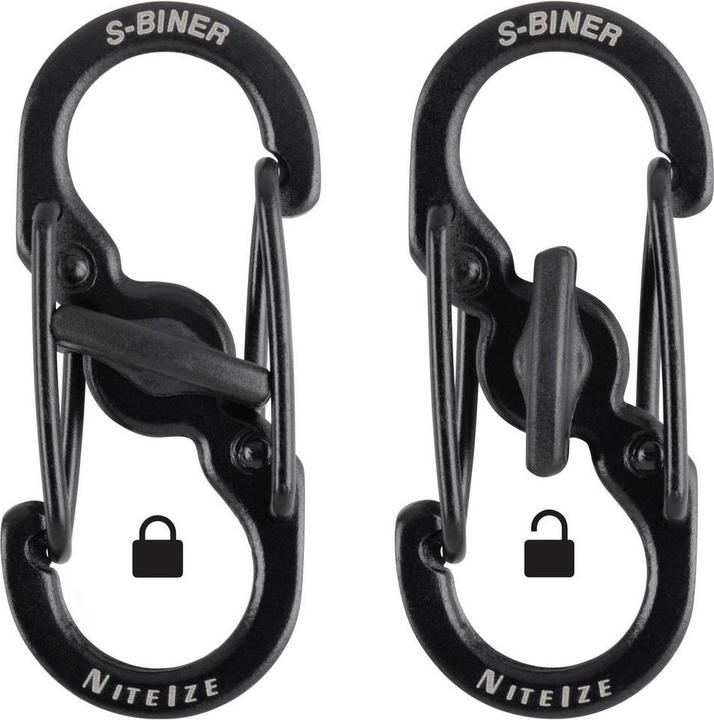 Actual product image Nite Ize Carabiner MicroLock S-Biner 2
