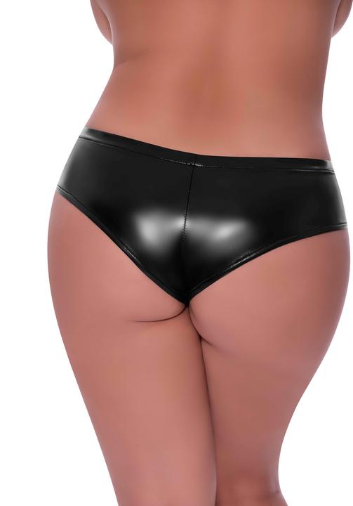Exposed Low Rise Split Crotch Boy Short (XXL)