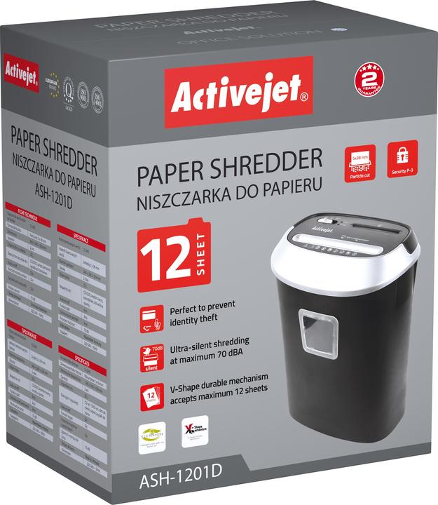 Produktbild Activejet Shredder ASH-1201D (Streifenschnitt)