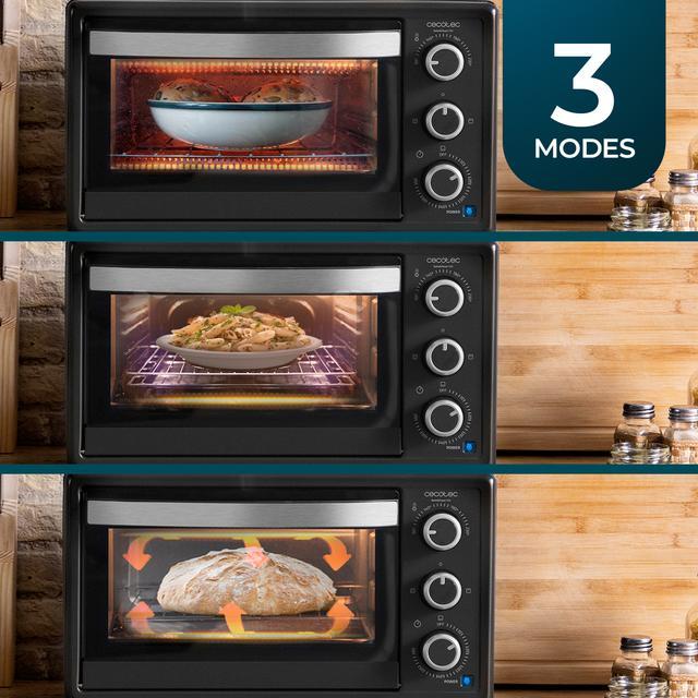 Produktbild Cecotec 03817 Backofen 23 L 1500 W Schwarz
