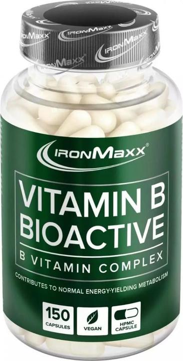 Actual product image IronMaxx Vitamin B Bioactive (150 pcs., Capsules, 131.30 g)
