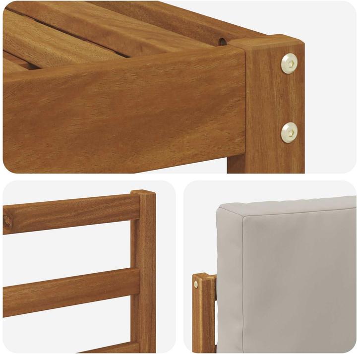 Produktbild vidaXL Outdoor-Sofa