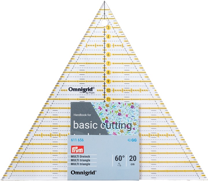 Produktbild Prym Patchwork-Lineal 60° Dreieck Multi 20 cm Omnigrid