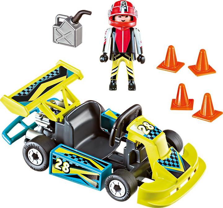 Actual product image Playmobil 9322 VALIGETTA Go-Kart Racer (9322)