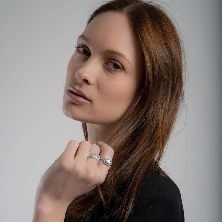 Produktbild Bijouteria Fingerring (56, 925 Silber)