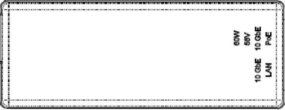 Immagine prodotto Cambium Networks PoE, 60W, 56V, 10GbE DC (802,3at (PoE+), 60 W)