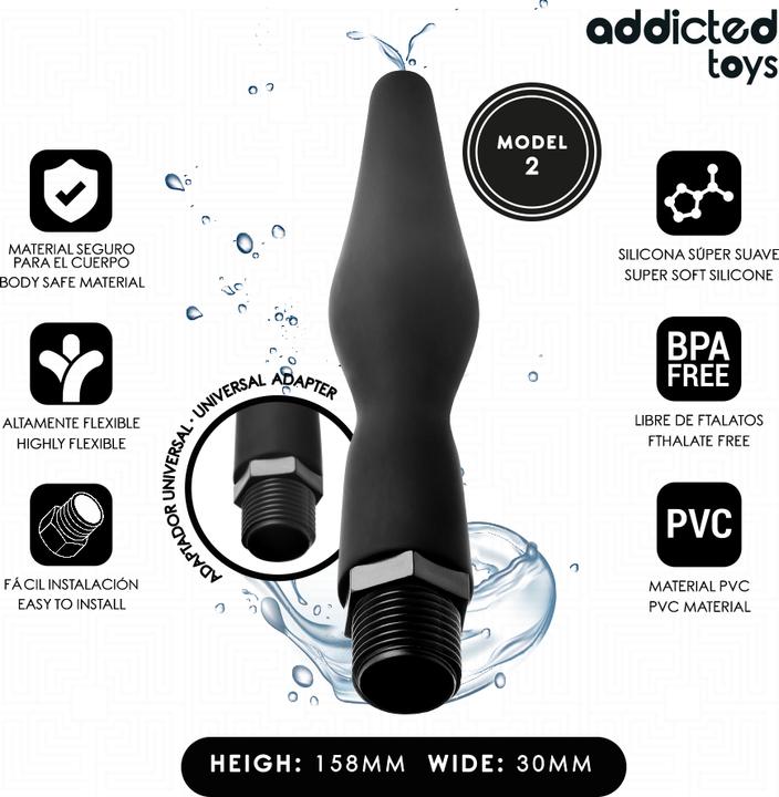 Produktbild Addicted toys - Anal Cleaner Mit Universaladapter Modell 2