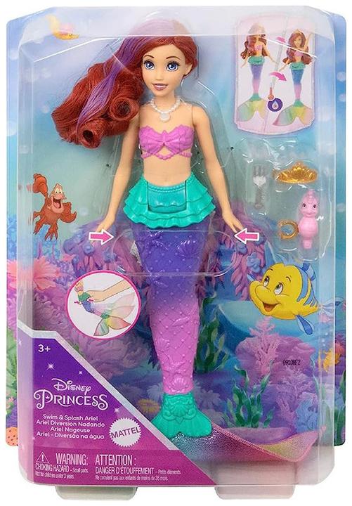 Productafbeelding Disney Princess Prinses undinėlė Arielė su spalvų keitimo funkcija