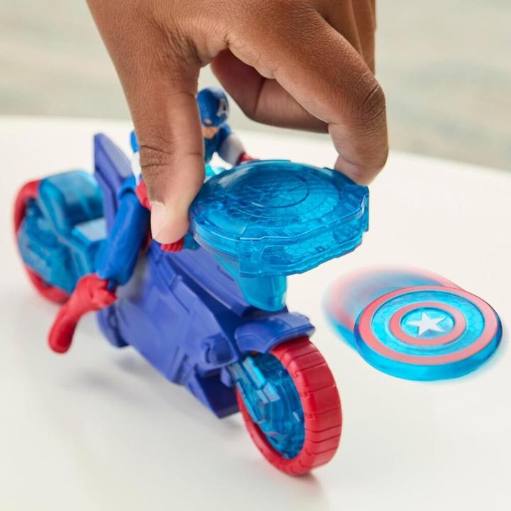 Image du produit Hasbro AV 10 cm Cap Shield Shot Cycle