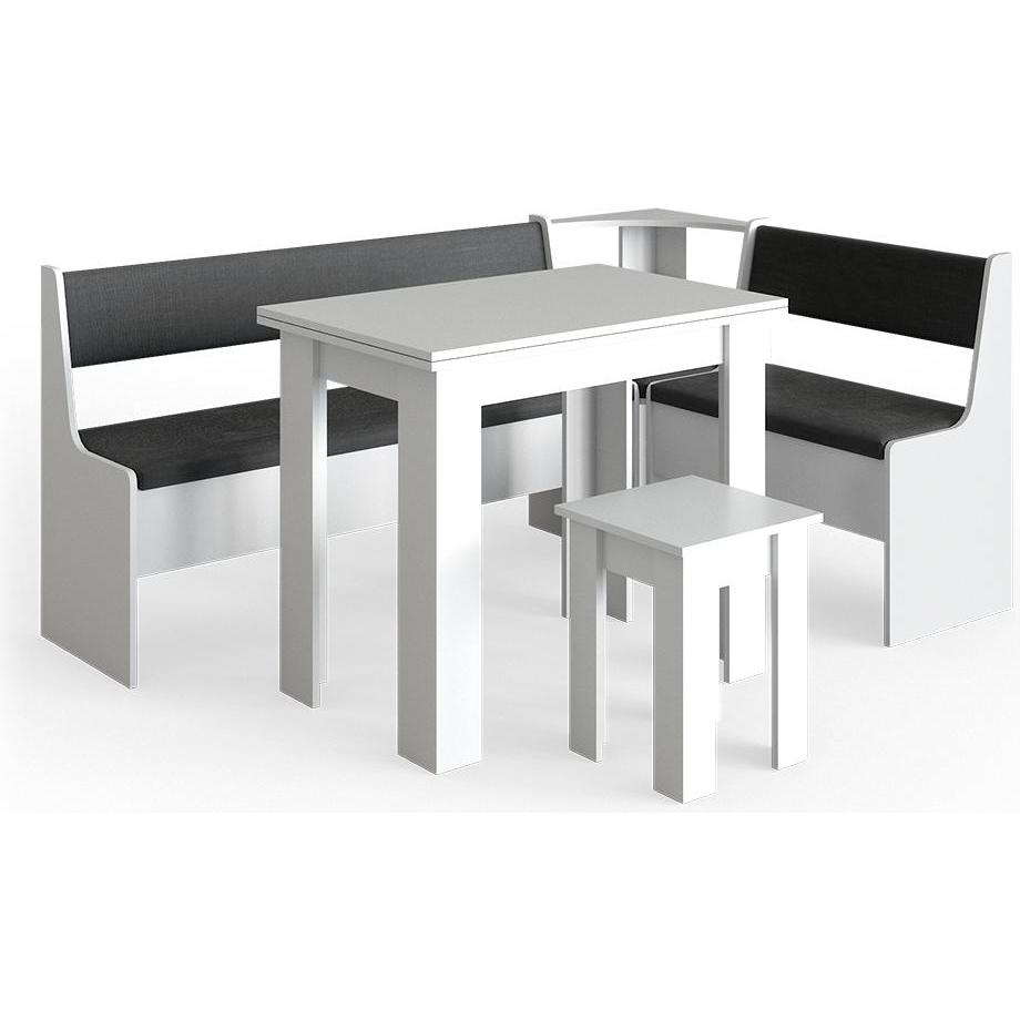 Vicco, Esstisch, Roman mit Tisch (120 x 120 x 45 cm)