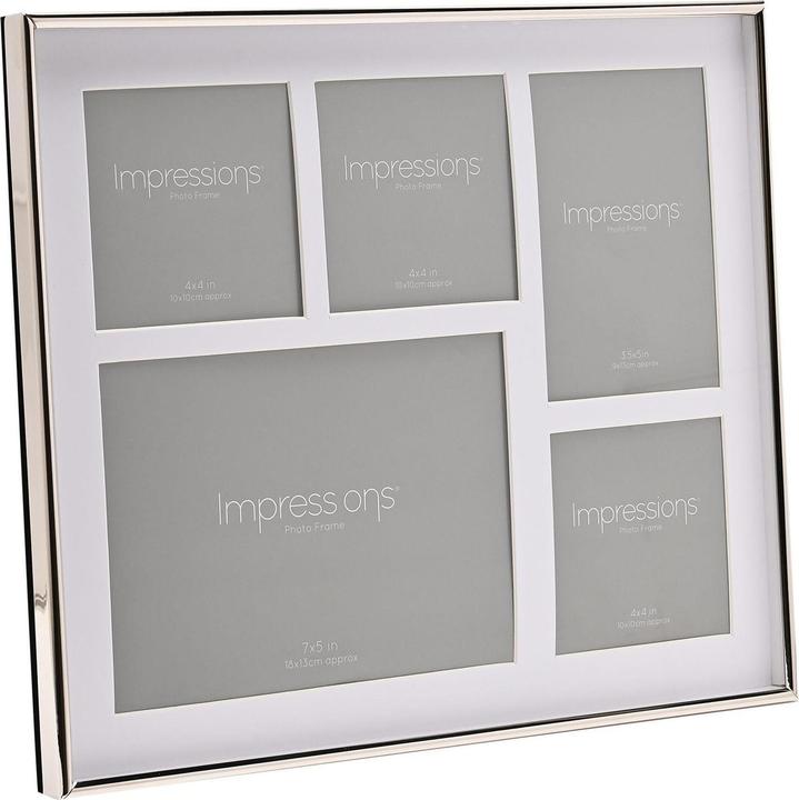 Actual product image Male Power Multi Aperture Silver Plated Frame