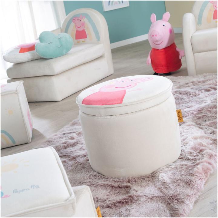 Actual product image Roba Children's stool round Peppa Pig (Children's stool)