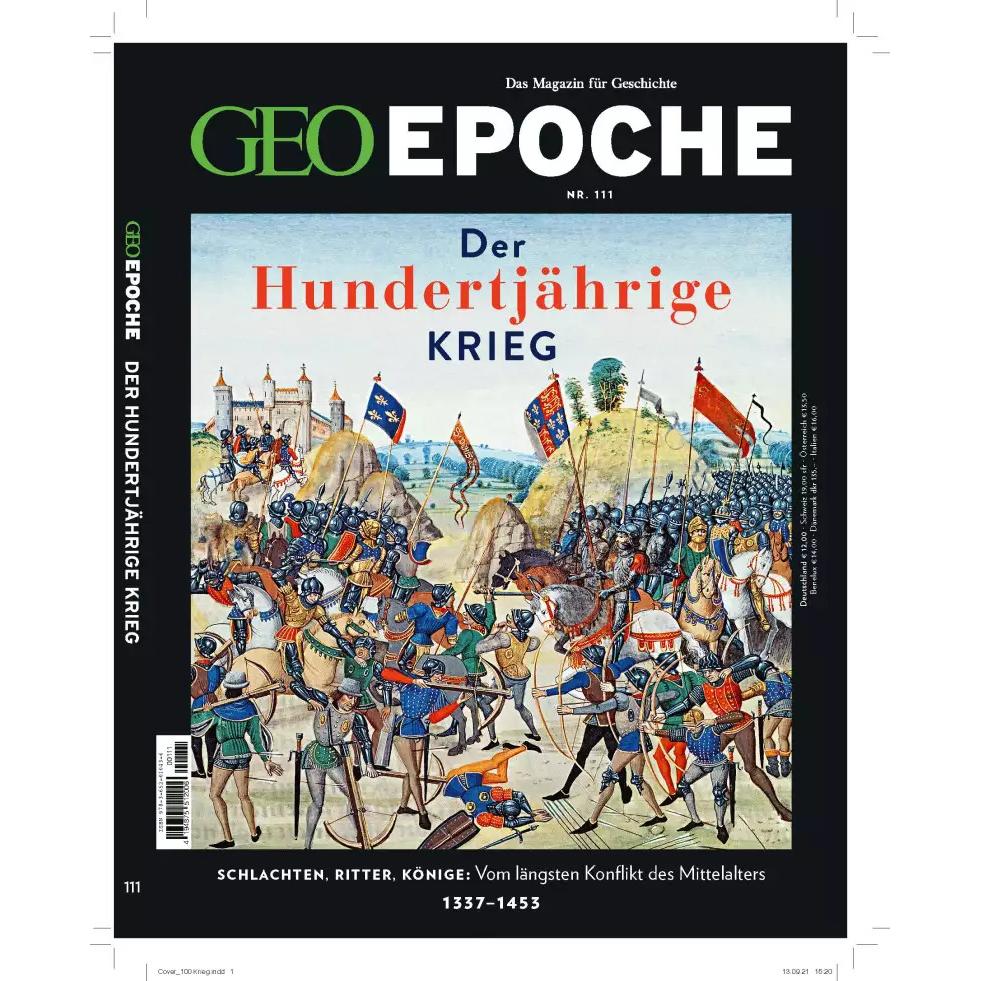 GEO Epoche / GEO Epoche 111/2021 - Der Hundertjährige Krieg, Fachbücher von Markus Wolff, Jens Schröder