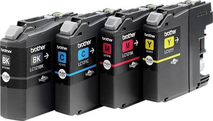 Actual product image Brother LC-121VALBP Multipack (M, C, Y, FC)