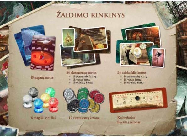 Produktbild Brain Games board game Mysterium (Litauisch, Russisch, Estnisch, Lettisch)