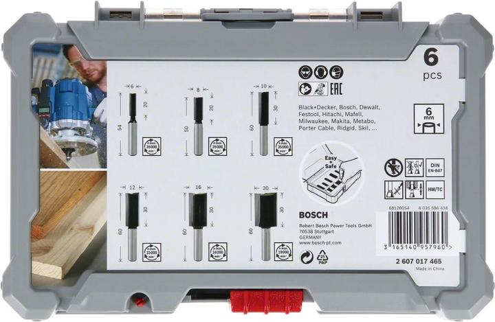Actual product image Bosch Professional Zubehör Grooving cutter set 8 mm shank
