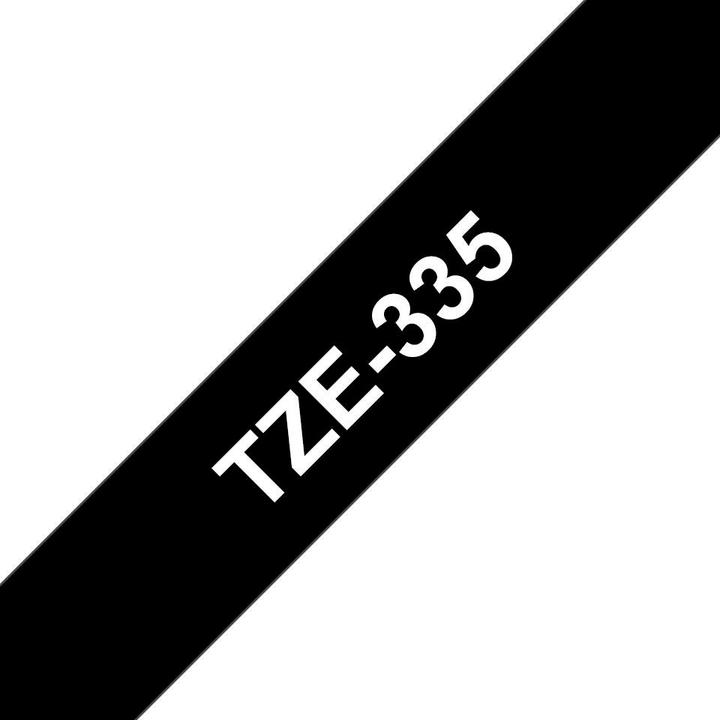 Immagine prodotto Brother TZe-335 (1.20 cm, Nero, Bianco)