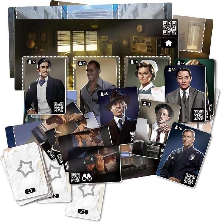 Actual product image Corax Games 1021936 - Chronicles of Crime, board game for 1 - 4 players, ages 14+ (DE edition) (German)