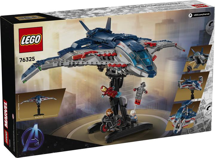 Actual product image LEGO Avengers: Age of Ultron Quinjet (76325, LEGO Marvel)