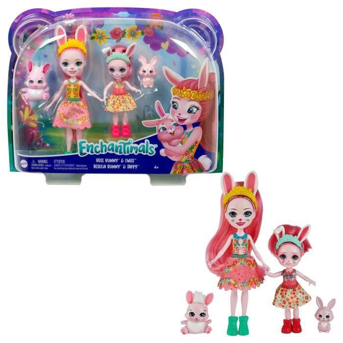 Actual product image Enchantimals Puppe + Little Sister Sort.
