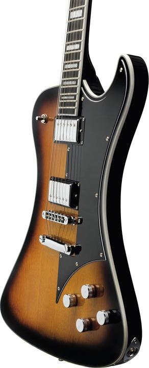 Actual product image Hagstrom Electric Guitar, Fantomen, Tobacco Sunburst (Electric guitar, Mahogany, Maple)