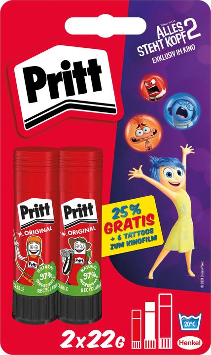 Produktbild Pritt Klebestift 2x22g Alles steht Kopf 2