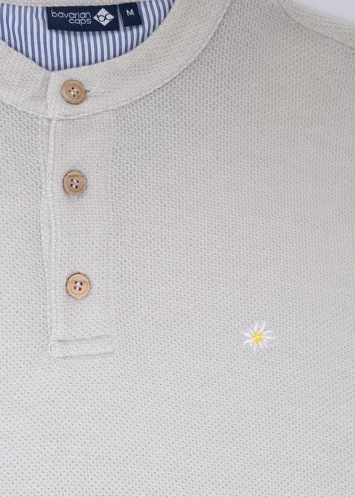 Produktbild Bavarian Caps Edelweiss Feinstrick Polo (L)