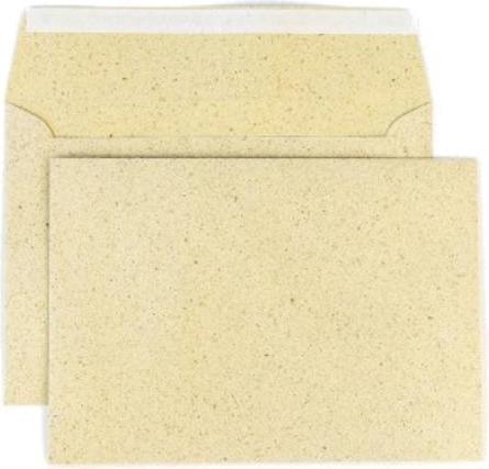 Produktbild No Name Couverts Graspapier ohne Fenster 20 Stk. (C5, 20 x)