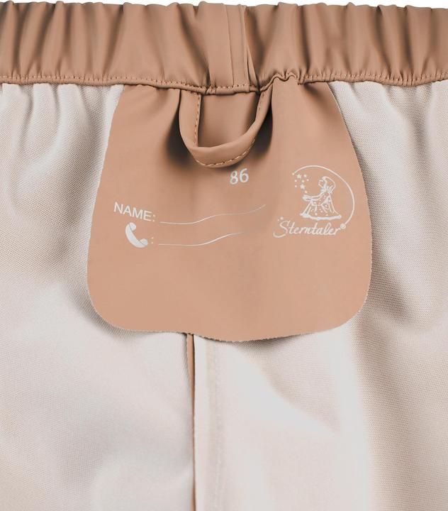 Actual product image Sterntaler Rain trousers unlined clay brown size 98 (98)