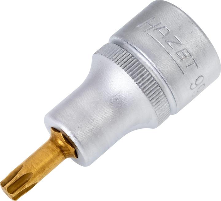 Produktbild HAZET Schraubendreher-Steckschlüsseleinsatz ∙ TORX 992-T30 ∙ Vierkant12,5 mm (1/2 Zoll) ∙ Innen TO…