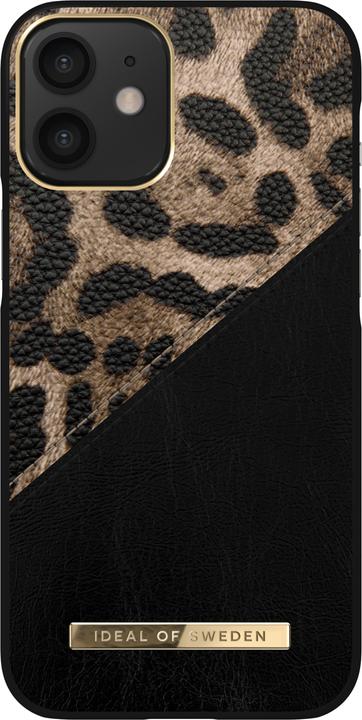Actual product image iDeal Of Sweden Atelier Case iPhone 12 MINI Midnight Leoprd (Apple iPhone 12 mini)