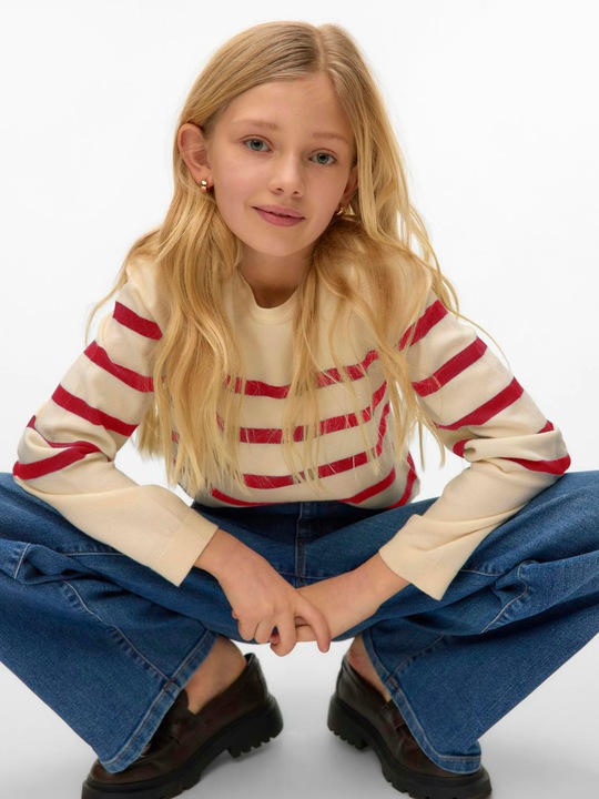 Image du produit Vero Moda Vmsaba Plain Ls O-Nk Pullov Ga Girl Noos (146)