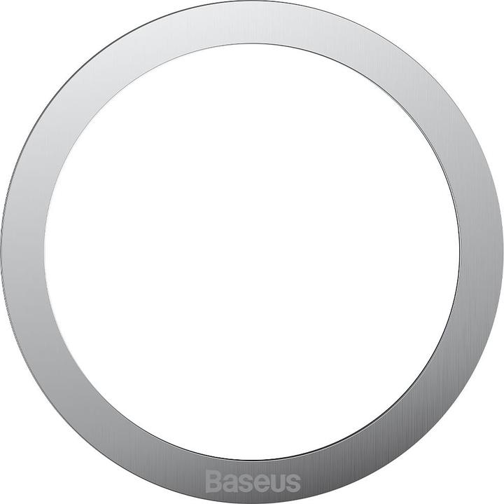 Actual product image Baseus Halo Series Magnetic Metal Ring2pcs/packSilver